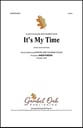 It's My Time Unison choral sheet music cover
